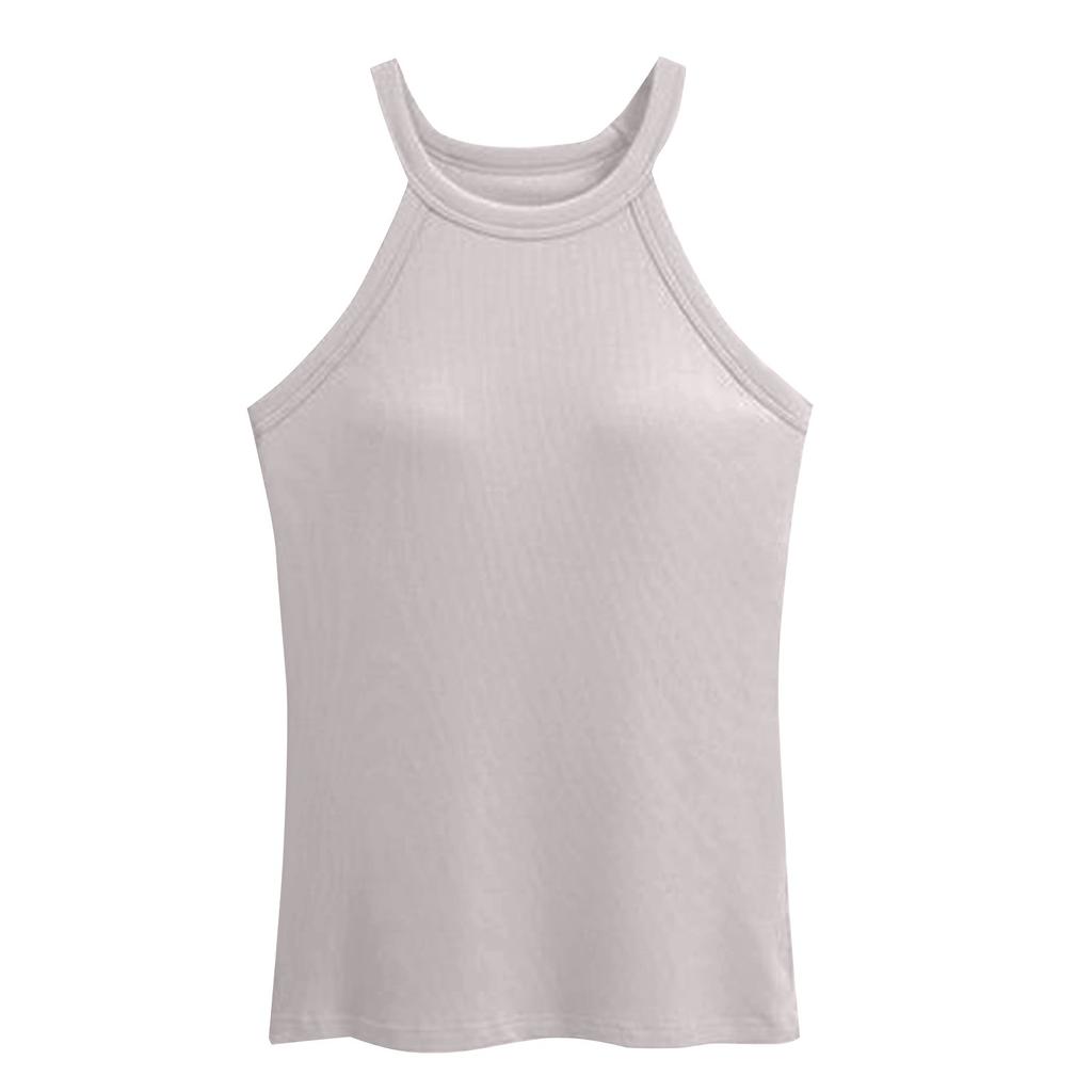 Женское нижнее белье для спины с подушкой для груди, без рукавов, свисающая горловина, майка