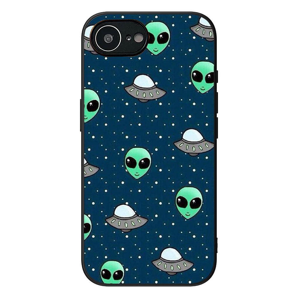 Cover for Apple iPhone 17 16 14 15 Pro Max Plus 15+ 16E XR ProMax Air 16+ Phone Case Alien Universe Galaxy Space Astronaut Star