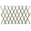 Bamboo Retractable Picket Fence for Garden and Courtyard Landscaping