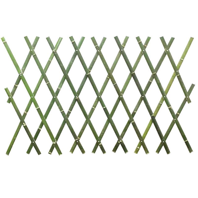 Bamboo Retractable Picket Fence for Garden and Courtyard Landscaping