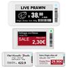 2.1'' 2.9'' E-paper E-Ink EInk Экран Дисплея NFC BT Версия Операционное ПО Приложения TFT Экран IP65 Электронная Ценниковая Карта