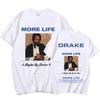 2026 Summer Hot Sale Drake More Life Tshirt Unisex Unisex Vintage Hip Hop Streetwear Tshirt Trendy Harajuku Hip Hop Punk Tshirt
