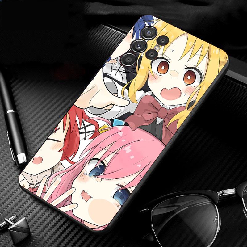 Чехол для телефона Samsung Galaxy S26 S25 S24 S23 S22 S21 Ultra S24 S23 S22 S21 S25 Plus S24 FE Hitori Goto Аниме BOCCHI THE ROCK