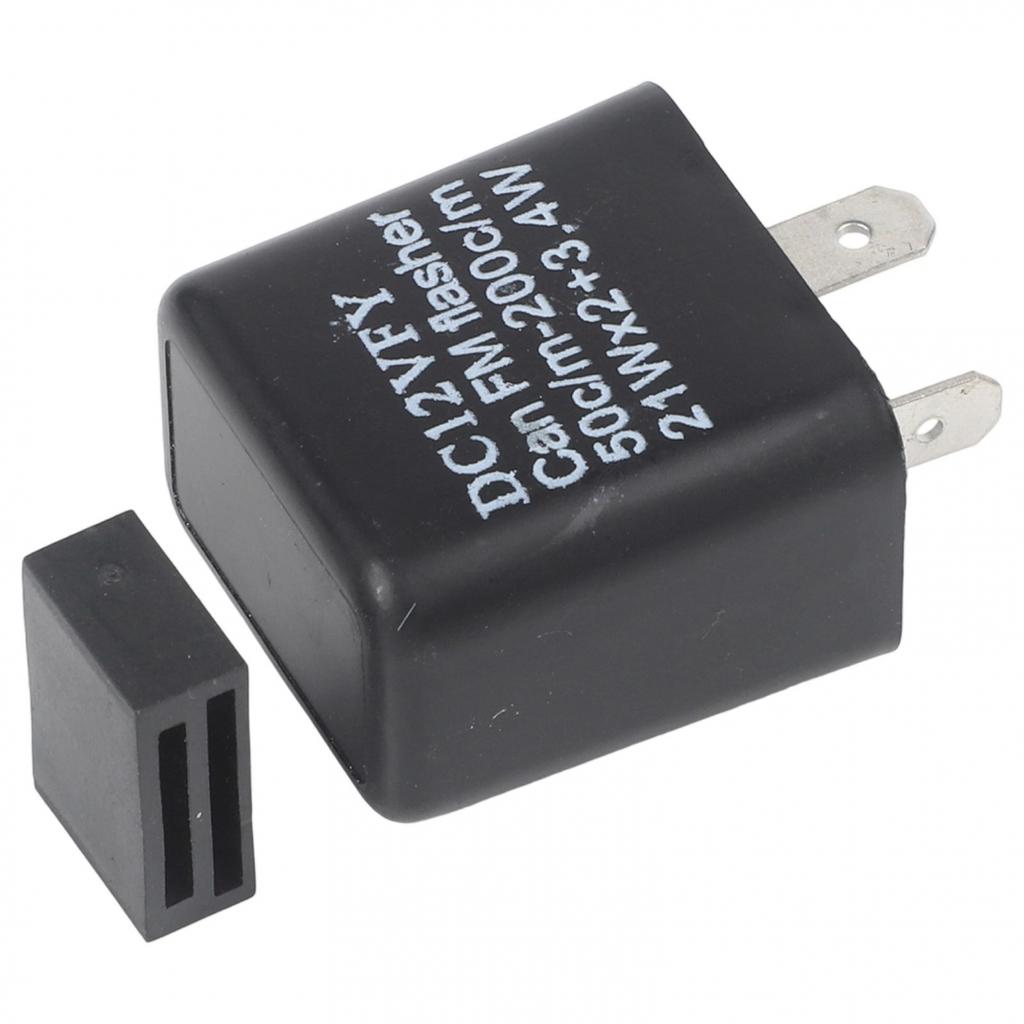 50 Times/min To 200 Times/min 2-Pin Flasher Relay 12V