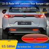 Задний бампер с тормозным фонарем для Honda HR-V 2023-2025 гг., US-версия
