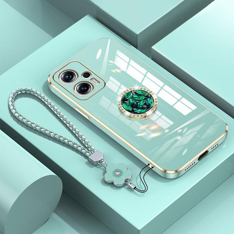 Чехол POCOF5 с ремешком, роскошный чехол с бриллиантовым держателем для Xiaomi poco F5 F5pro X5 X4 Pro 5G F3 F4, чехлы-чехлы POCO F 5, подставка-кольцо