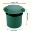 1pc Plastic Snail & Slug Catch Trap - Gardening Pest Control, Vegetable and Flower Harmless, Durable Green Catcher
