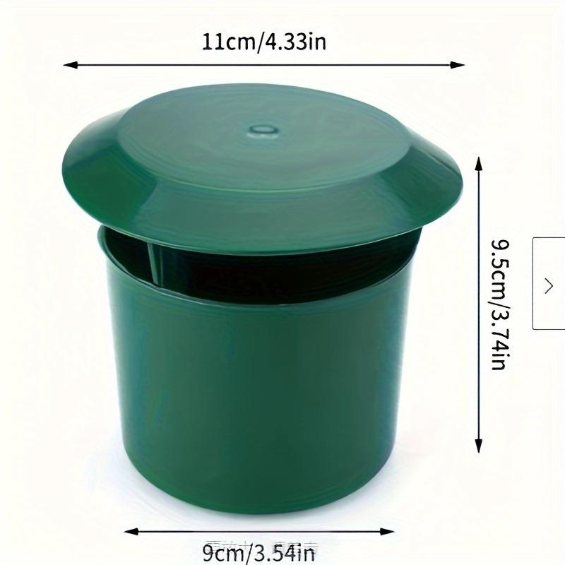 1pc Plastic Snail & Slug Catch Trap - Gardening Pest Control, Vegetable and Flower Harmless, Durable Green Catcher