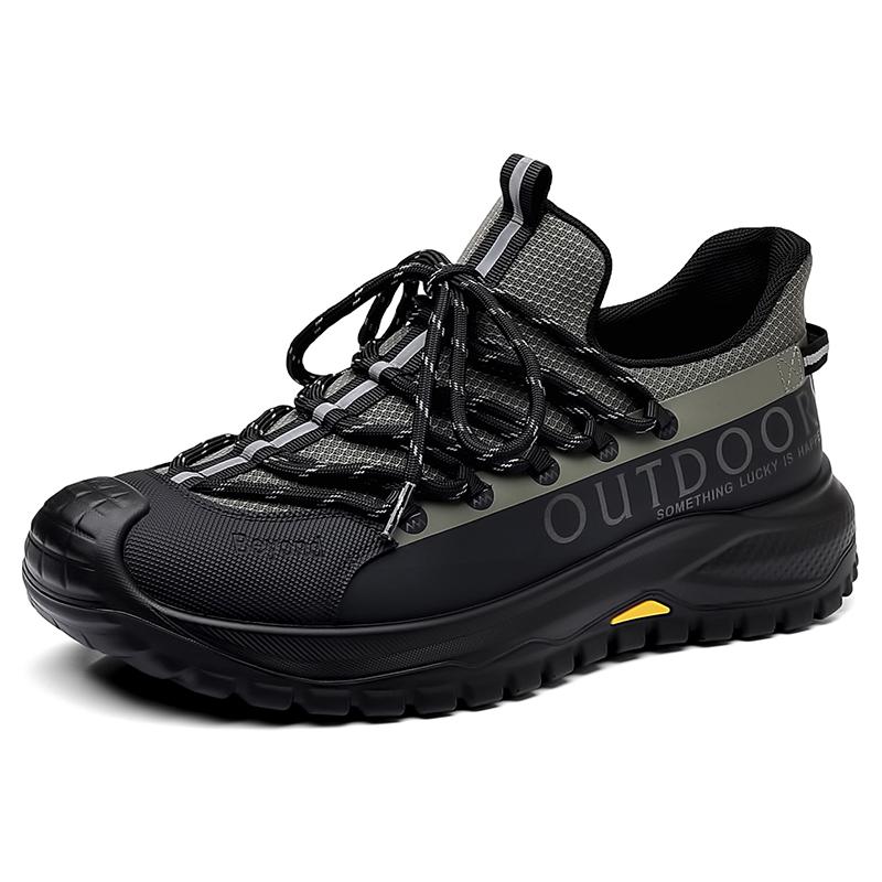 Модная дышащая мужская летняя сетчатая обувь, спортивная обувь против запаха, модные трендовые мужские повседневные кроссовки, универсальная обувь для хайкинга, тренировочная обувь