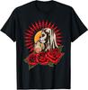 Новая лимитированная футболка с изображением молящейся Катрины (La Calavera Catrina), Сахарного Черепа, Санта Муэрте