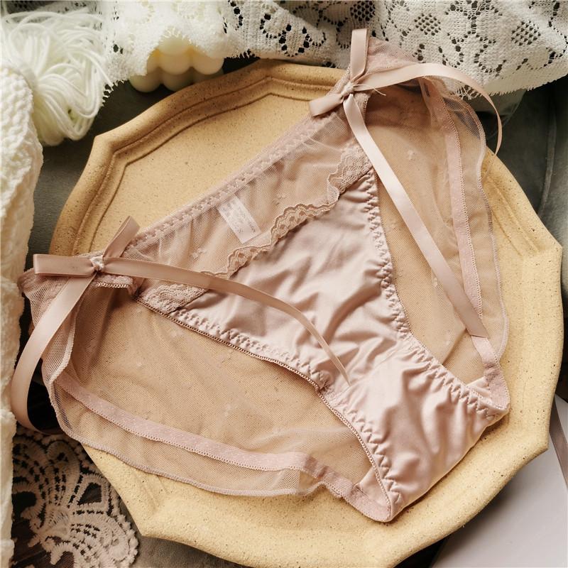 Pure Desire милые длинные ноги ледяной шелк кружево кружевная сетка сексуальное женское нижнее белье с низкой талией