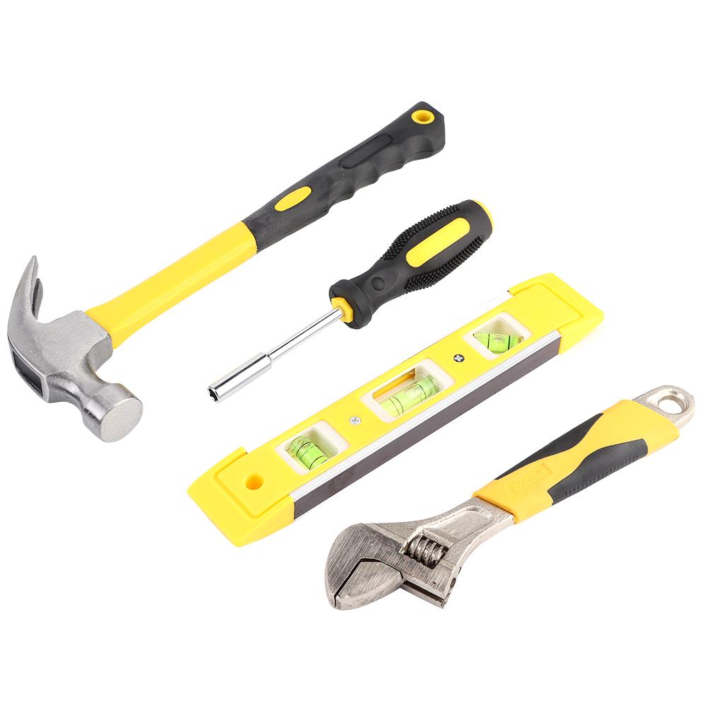 108Pcs Household Tool Set Wrench Screwdriver Hardware Hand Tool Kit for Decoration Maintenance