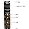 Адаптер-карта M.2 B Key SSD на USB 3.2 Type C 10G, карта расширения, адаптер-конвертер для 2230/2242/2260/2JMS580 Райзеры Ca