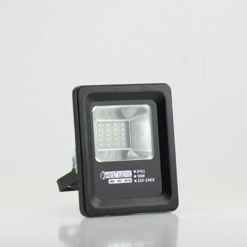 Projecteur LED - HOROZ ELECTRIC - 10W - IP65 - 6500K - Extra plat - Aluminium