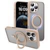 MUTURAL For iPhone 16 Pro Case Compatible with MagSafe Ring Kickstand PC+TPU Back Cover