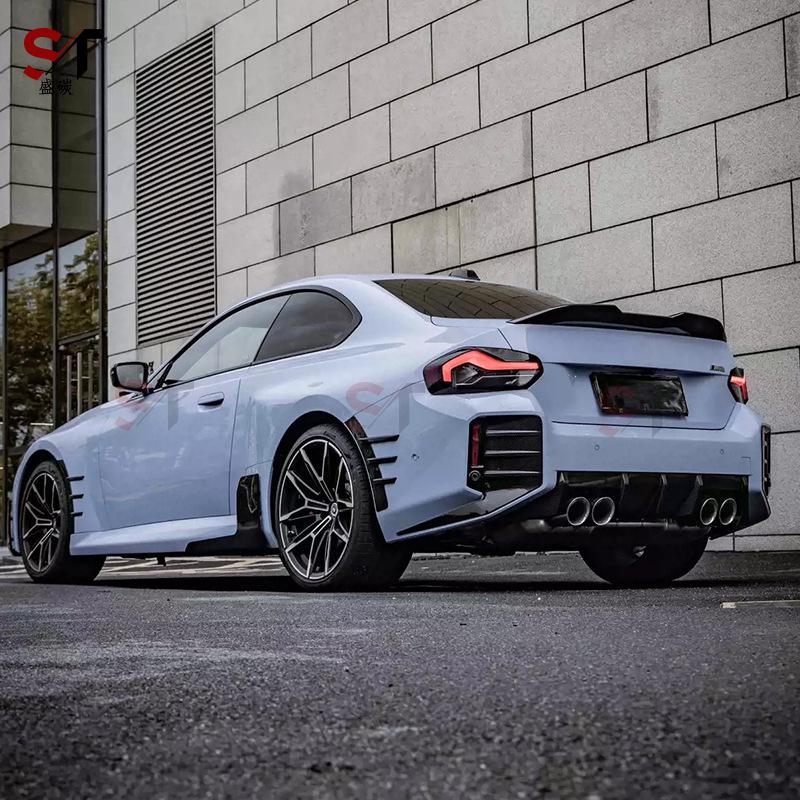 Задний сплиттер, бампер и диффузор из углеродного волокна для BMW M2 G87