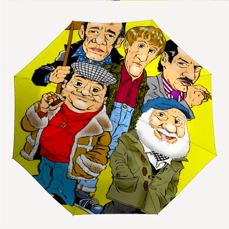 Only Fools and Horses Fashionable Automatic Opening/Closing Folding Umbrella. Portable and Foldable, Ideal for Gift, Travel, and Daily Use.