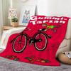 Kids Cartoon T-TGummi T Throw Lightweight 240g Flannel Blanket Soft Skin-friendly for Summer Cooling