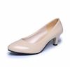 Patent Leather Low Heels Shoes Women Professional Shoes Ladies Shallow Mouth Work Shoes Elegant Ladies Office Shoes