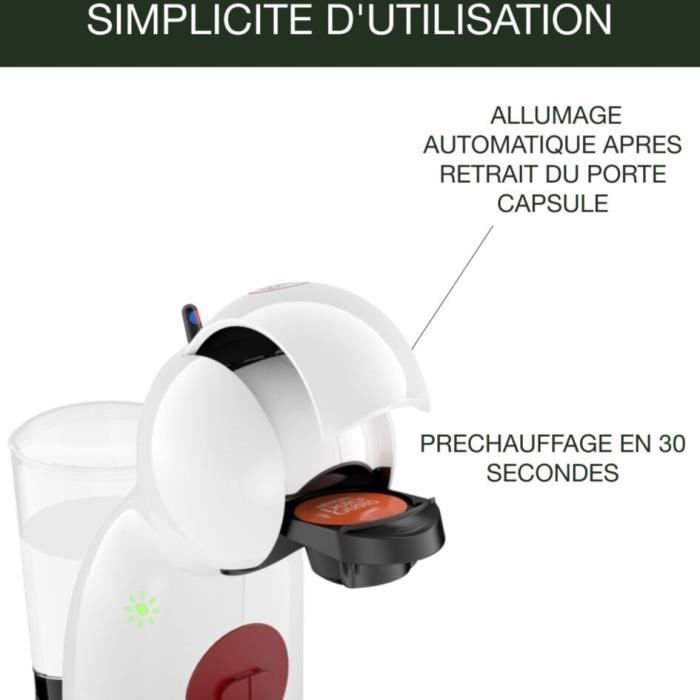 Кофемашина капсульная KRUPS Nescafé Dolce Gusto YY4204FD Piccolo XS - Белая