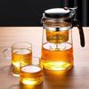 798ml-1868ml Glass Teapot Press To Filter Tea Water Separator Household Office Filter Tea Maker Kung Fu Teaware Holiday Gifts