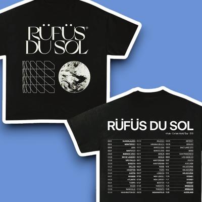 Футболка с логотипом тура Rufus Du Sol 2026 Подарок для фанатов Все размеры S-4XL