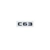 FUP1 Глянцевый Черный Значок-Наклейка V8 Biturbo для Mercedes AMG C63 C63s C205 S205 W205 Крыла Багажника Заднего Логотипа Наклейка