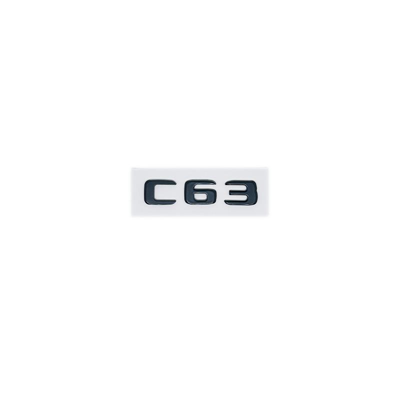 FUP1 Глянцевый Черный Значок-Наклейка V8 Biturbo для Mercedes AMG C63 C63s C205 S205 W205 Крыла Багажника Заднего Логотипа Наклейка
