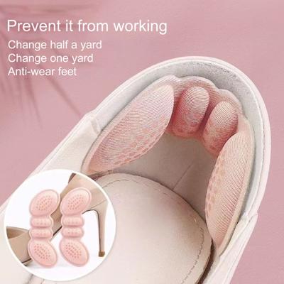 Ручка для обуви Самоклеящаяся устойчивая к истиранию нескользящая защита от натирания пятки Большая обувь