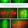 Анимированный лазерный свет RGB Лазерный луч Линейный сканер Лампа для проектора Светодиодное освещение сцены Эффект танцевальной вечеринки Освещение DMX512