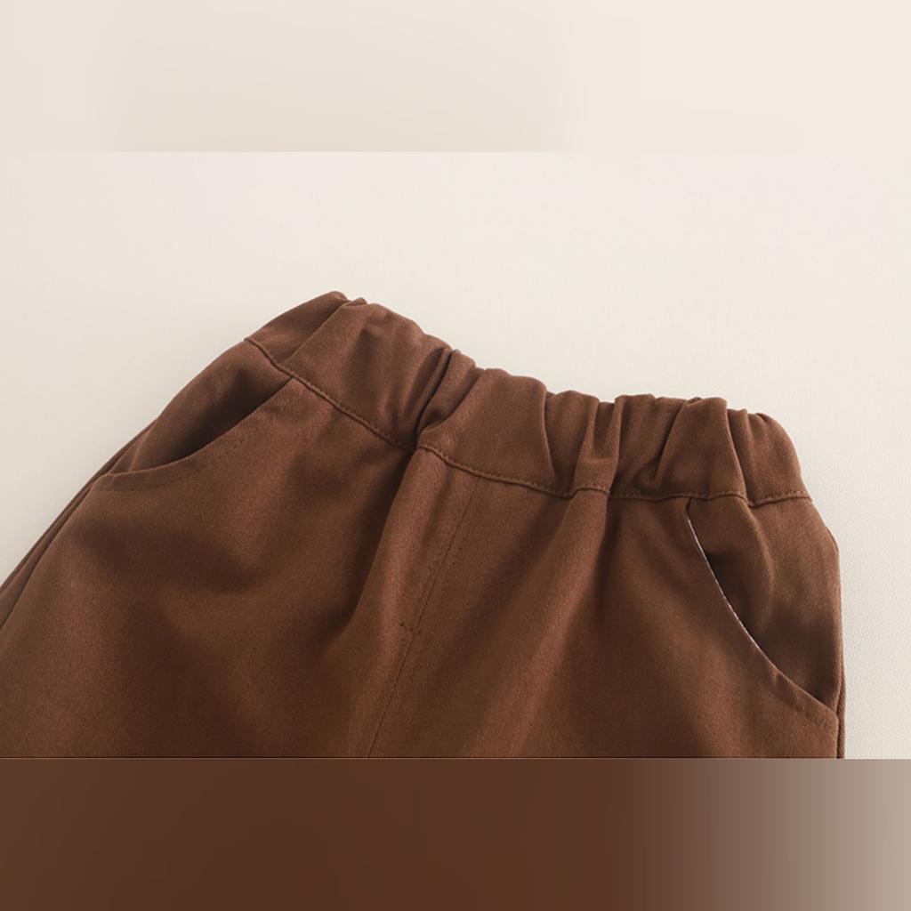 Детский повседневный комплект с длинным рукавом, удобные наряды для повседневной носки