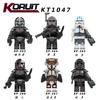 Star Wars Stormtrooper Squad Building Blocks Figures KT1047 KT1048 KT1049 Kids Assemble Toys