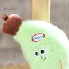 Small Banana Plush Toy Cute Keychain, Soft Stuffed Fruit Pendant Simulated Key Holder with Embroidered Face, Cartoon Bag Charm for Backpack