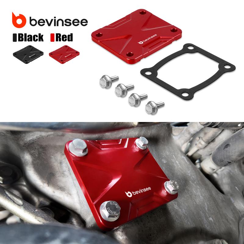 BEVINSEE Timing Chain Cover Plate for Toyota FJ Cruiser/4Runner/RAV4/Tacoma/Highlander/Sienna/Camry/Venza, Replace 11324-0P010