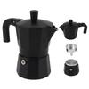 Кофеварка Moka Pot Stovetop Coffee Maker делает настоящий итальянский кофе Восьмиугольный алюминий для домашнего использования