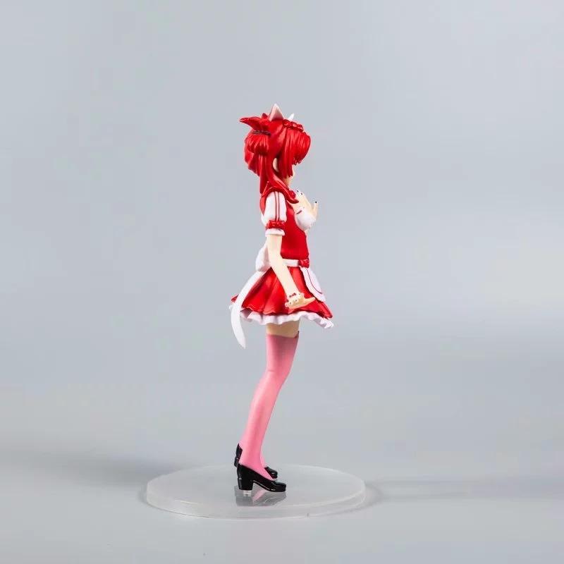 Honkai Impact 3 Химеко Стоячая горничная Вер. ПВХ Экшн-фигурка Куклы Игрушки 21 см