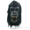 Halloween Monster Mask Adult Size Latex Horror Cosplay King Of Monsters Dinosaur Gorilla Animal