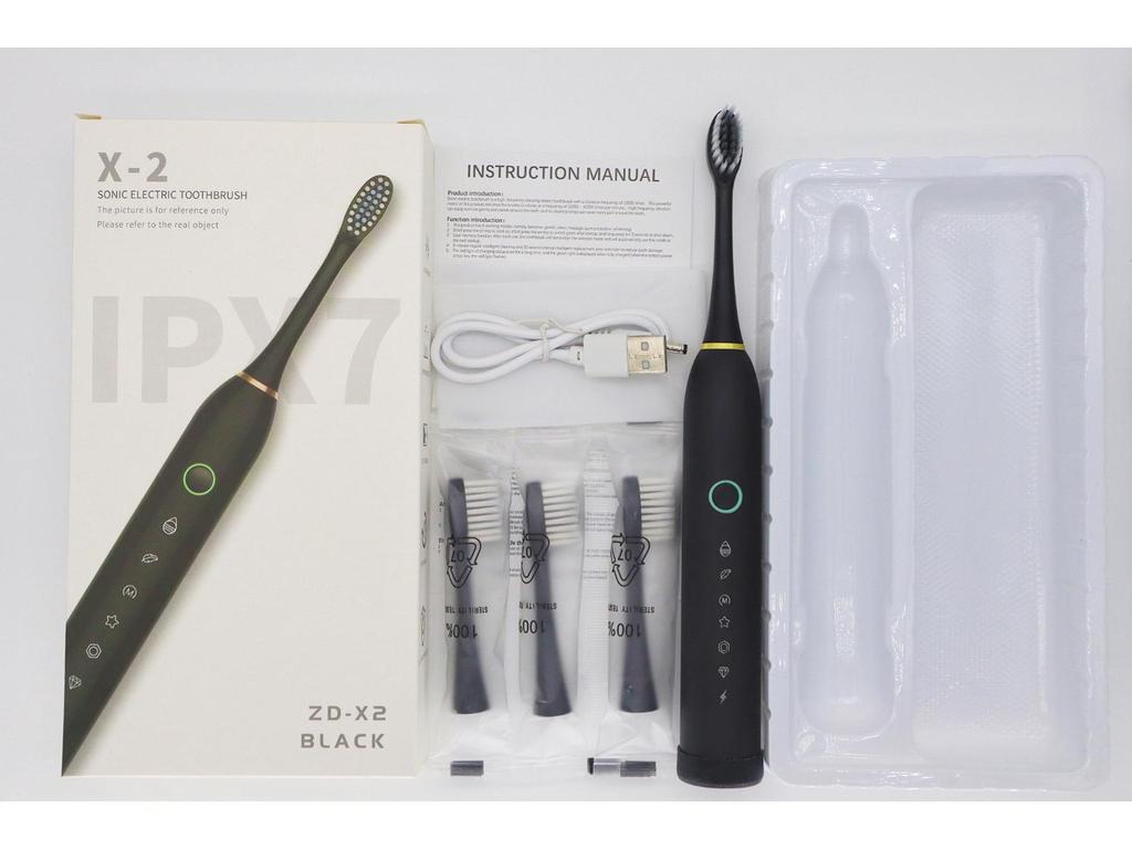 Портативный набор электрических зубных щеток для дома, общежития, путешествий - подходит для детей и взрослых