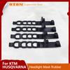 OTOM 4 Pieces Motorcycle Headlight Mask Rubber Fix Brackets Strips Motocross Accessories For KTM XCW EXCF HUSQVARNA FC TC TX FX