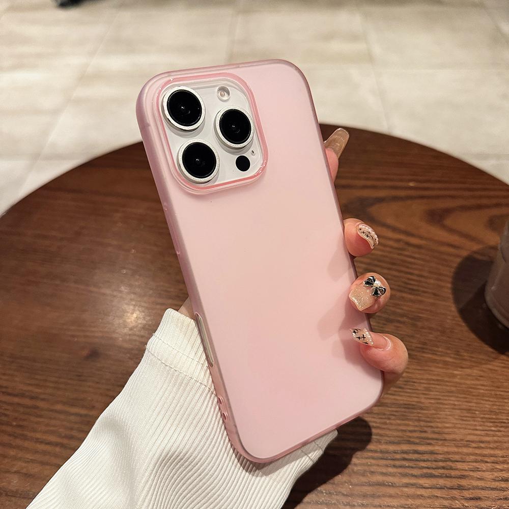 0,3 мм Ультратонкий Силиконовый Чехол Конфетного Цвета Для iPhone 16E 15 14 13 12 11 Pro Max Plus Мягкая Прозрачная Матовая Крышка Матовый Корпус