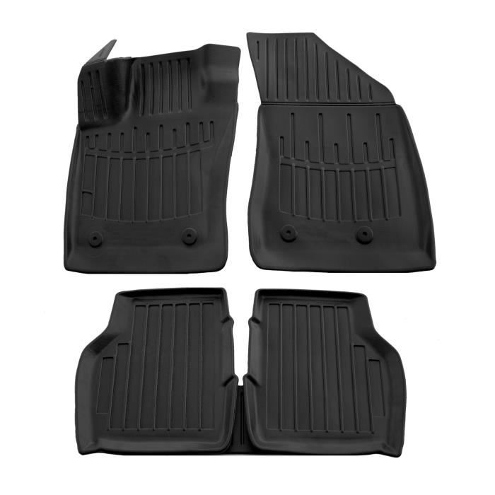 Tapis de sol 3D - SCOUTT - Jeep Compass 2 - Caoutchouc Premium - Résistant à l'eau - Sur mesure