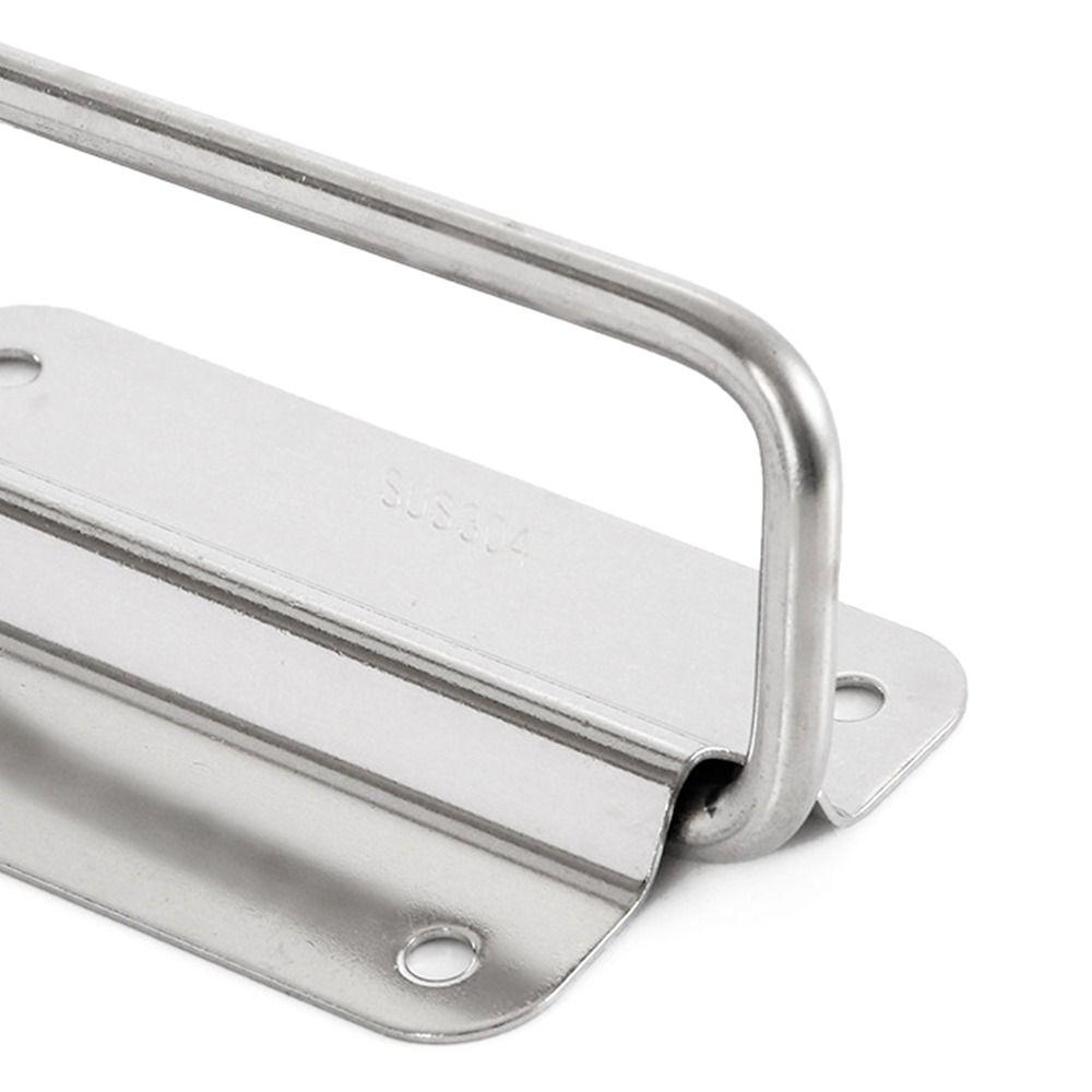 Ручка-бокс из нержавеющей стали 201/304 с винтами Дверная ручка Ручка для шкафа Ручка для дверцы шкафа Ящик