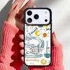 Чехол для телефона Биология и Химия для iPhone 17 16 15 14 13 Pro Max Задняя крышка для 12 11 Pro Coque