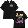 2027 Cool I Am Yelling Carl Two Sides Princess Donut T Shirt Dungeon Crawler Carl Game Cosplay T-shirt Unisex WoUnisex Vintage Short S