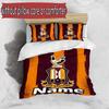 3pcs Duvet Cover Set (1*Duvet Cover + 2*Pillowcase, Without Core), Custom Name Bradford City AFC Pattern Bedding Set, Home Bedroom Decor Gift