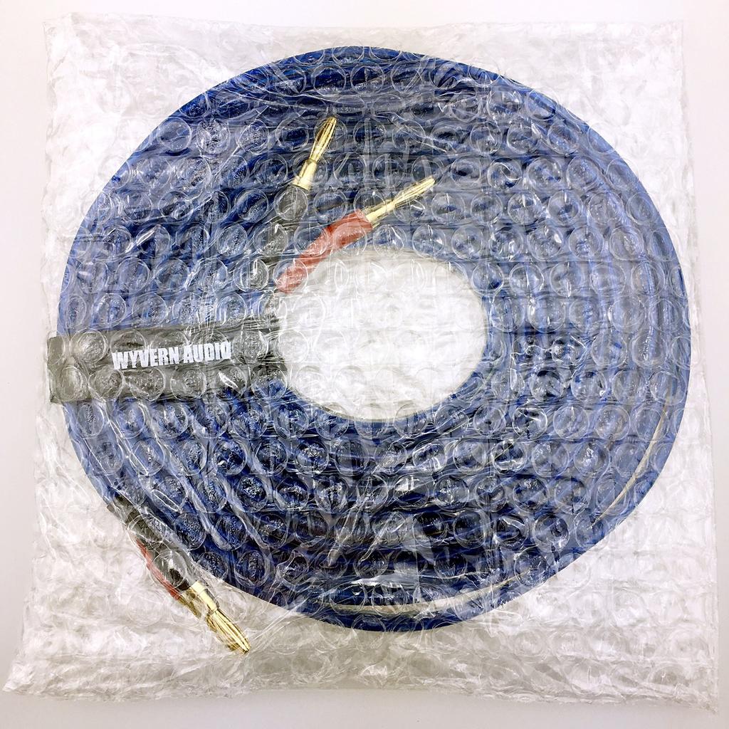 WYVERN Audio Speaker Cable Blue 1.5m WY-BP15