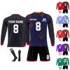 Personalised Shirts Kit Mens Girls With Name Number Custom Football Jerseys For Boys Training Suit