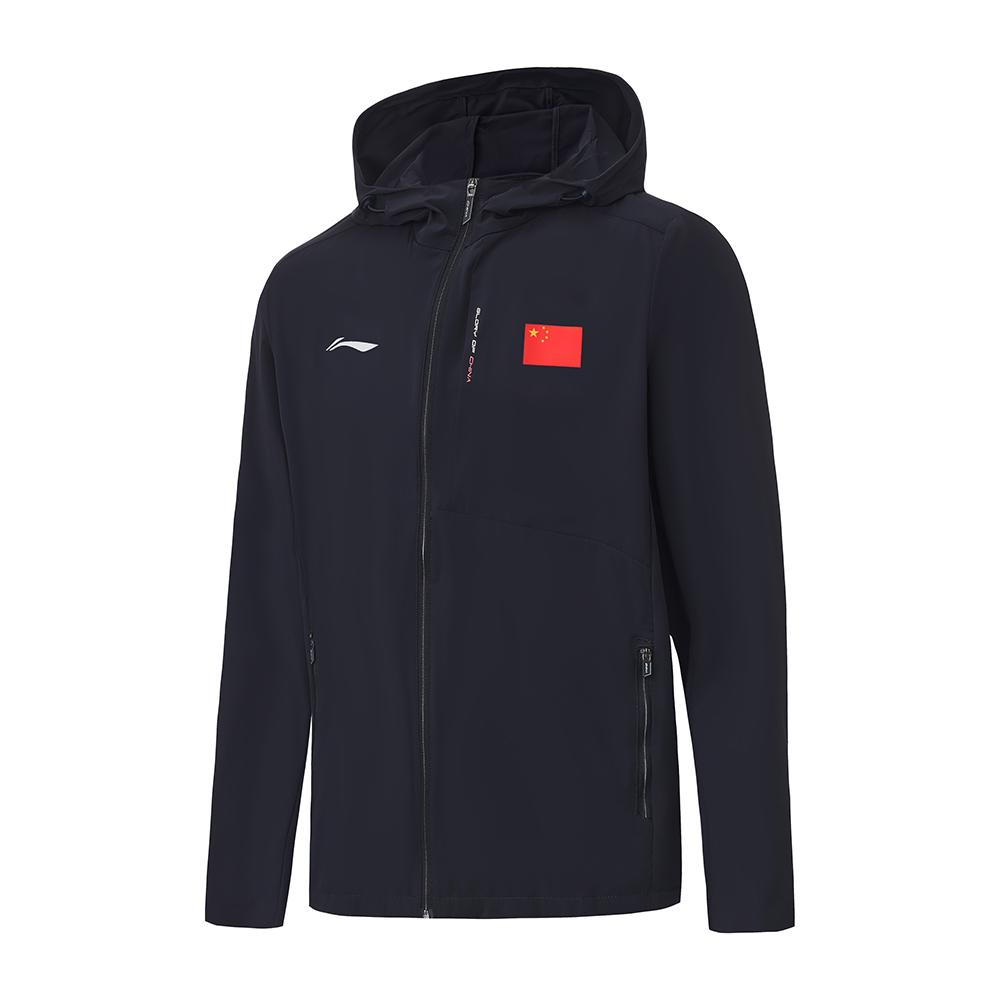 Li Ning Честь Золотой Логотип Коллекция 26 Весна Лето Спортивный Тренч Унисекс AFDW301