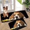 1Pcs Anti Fatigue Kitchen Rugs, Cute Dog Print Waterproof Non-Slip Thick Cushioned Kitchen Mat Heavy Duty Comfort Standing Mat for Kitchen