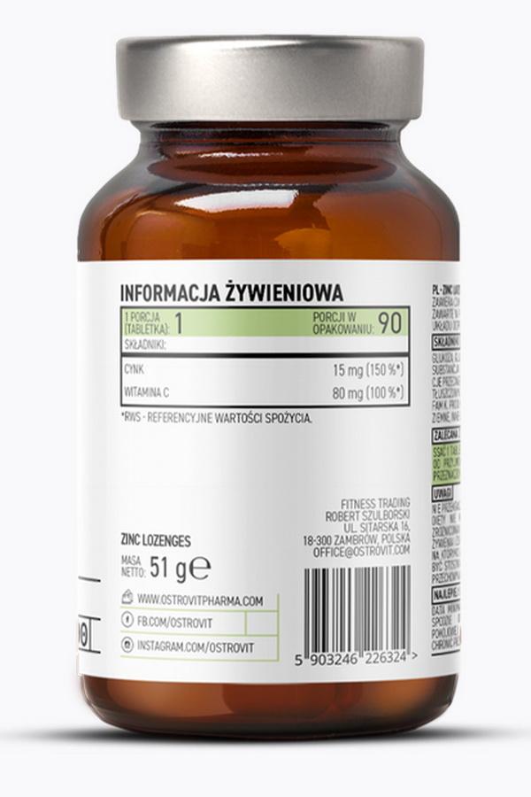 OstroVit Pharma Цинк органический, 90 таб.